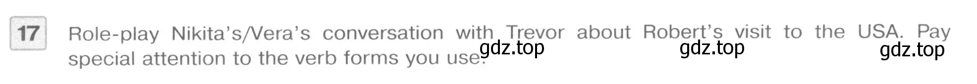 Условие номер 17 (страница 51) гдз по английскому языку 7 класс Вербицкая, Гаярдел, учебник 2 часть