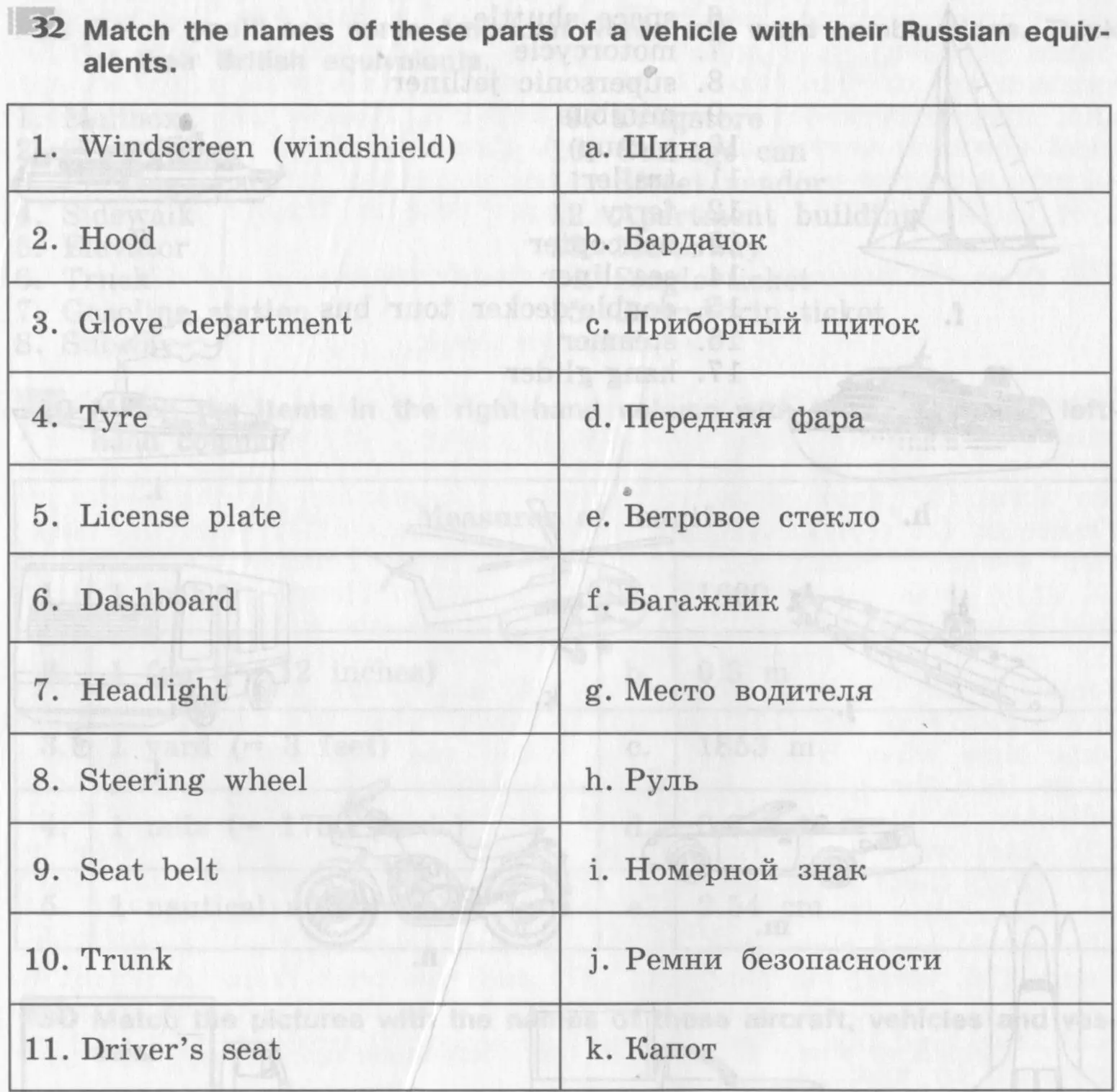 Условие номер 32 (страница 79) гдз по английскому языку 8 класс Афанасьева, Михеева, рабочая тетрадь