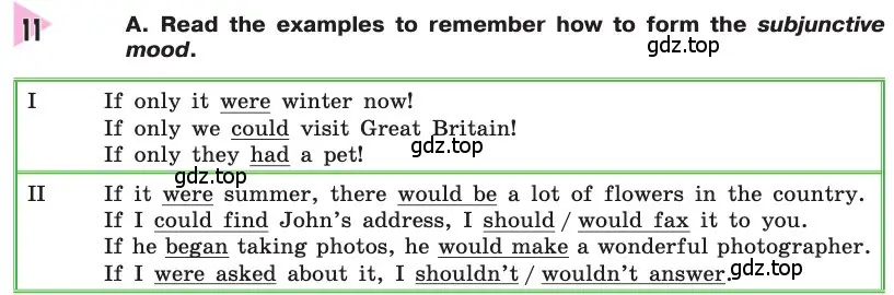 Условие номер 11 (страница 6) гдз по английскому языку 8 класс Афанасьева, Михеева, учебник