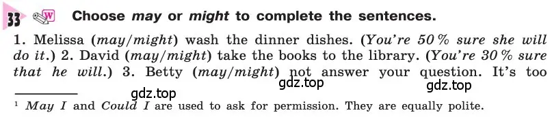 Условие номер 33 (страница 101) гдз по английскому языку 8 класс Афанасьева, Михеева, учебник