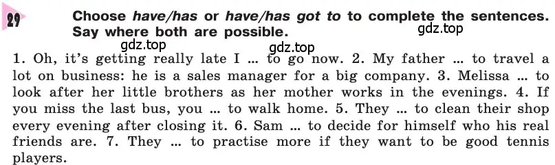 Условие номер 29 (страница 141) гдз по английскому языку 8 класс Афанасьева, Михеева, учебник