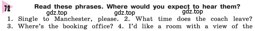 Условие номер 72 (страница 212) гдз по английскому языку 8 класс Афанасьева, Михеева, учебник