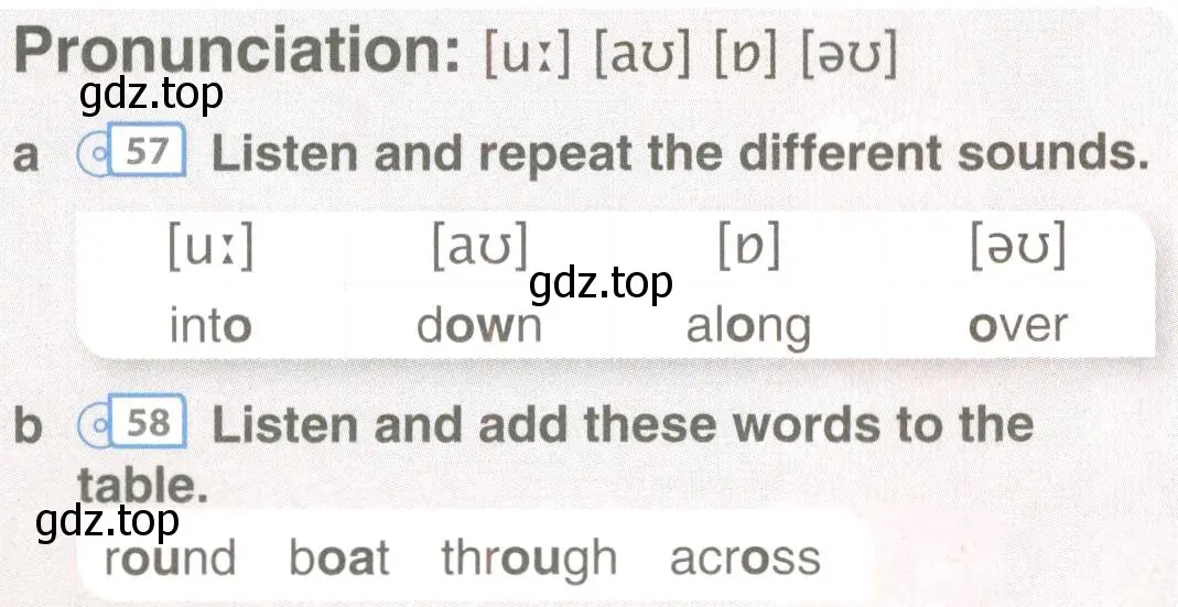 Условие  Pronunciation (страница 74) гдз по английскому языку 8 класс Комарова, Ларионова, учебник