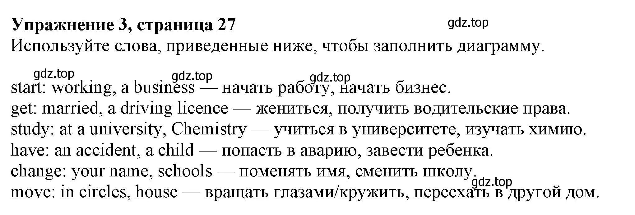 Решение номер 3 (страница 27) гдз по английскому языку 8 класс Ваулина, Дули, рабочая тетрадь