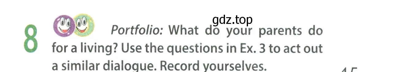 Условие номер 8 (страница 45) гдз по английскому языку 8 класс Ваулина, Дули, учебник