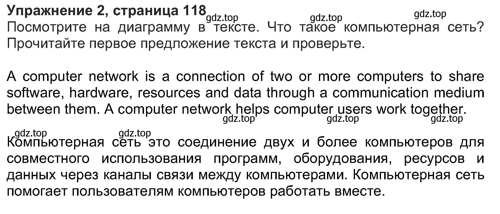 Решение номер 2 (страница 118) гдз по английскому языку 8 класс Ваулина, Дули, учебник