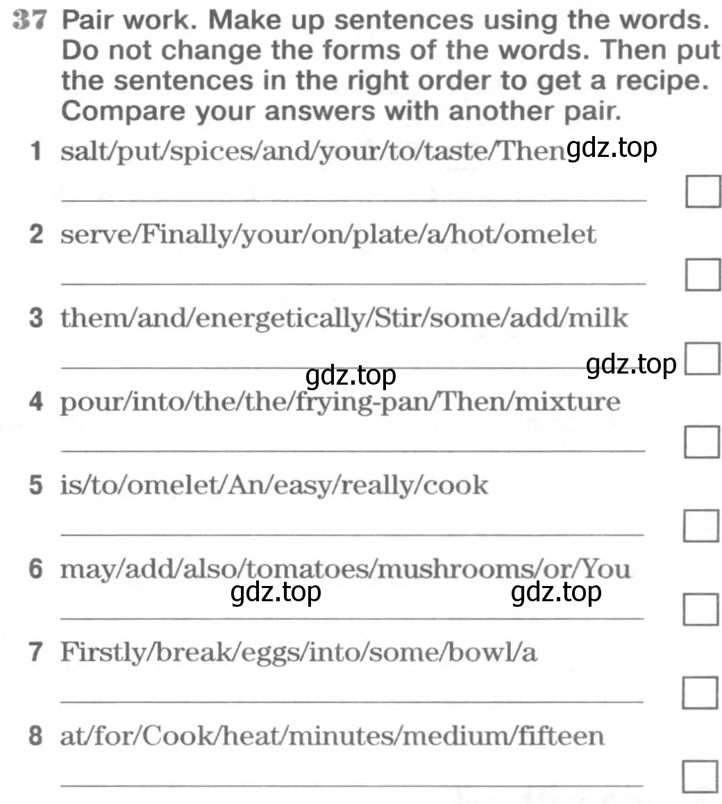 Условие номер 37 (страница 53) гдз по английскому языку 8 класс Вербицкая, Уайт, рабочая тетрадь