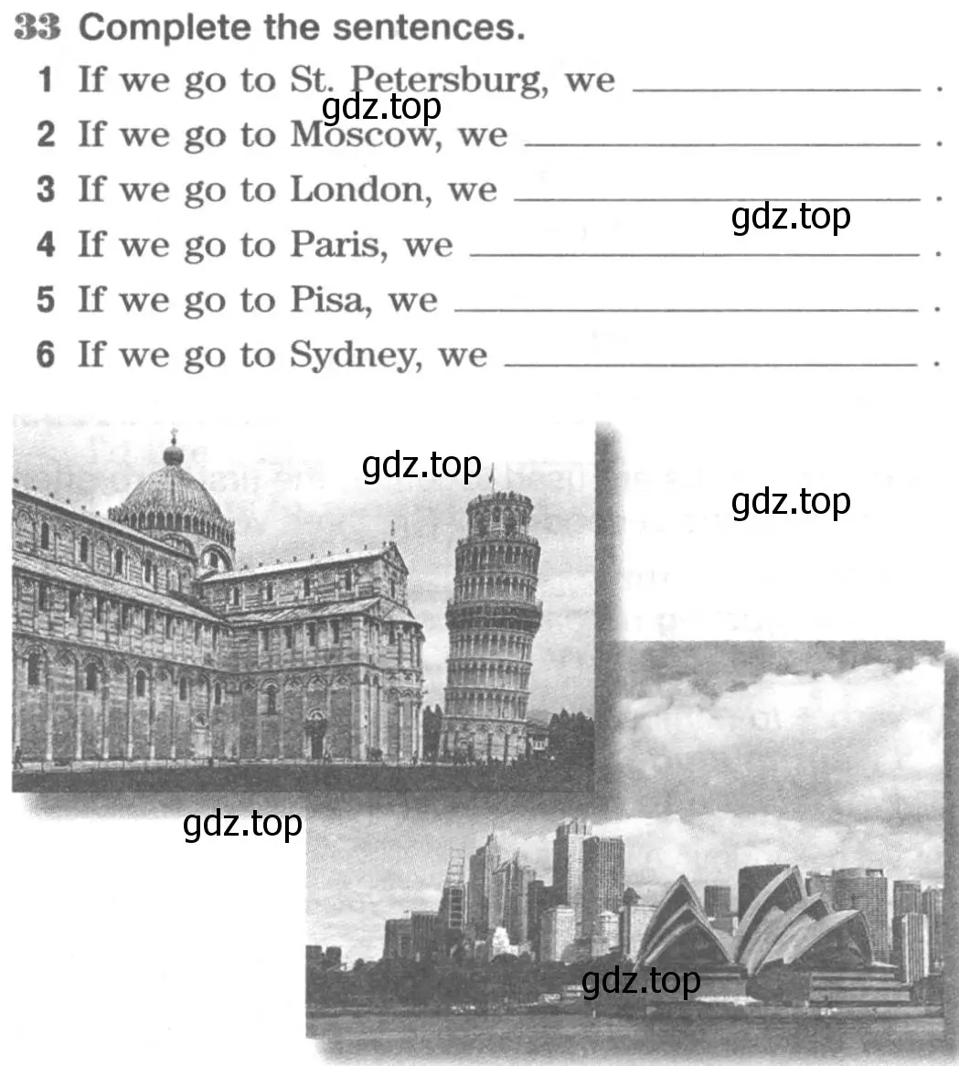 Условие номер 33 (страница 61) гдз по английскому языку 8 класс Вербицкая, Уайт, рабочая тетрадь