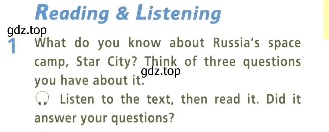 Условие номер 1 (страница 106) гдз по английскому языку 9 класс Баранова, Дули, учебник