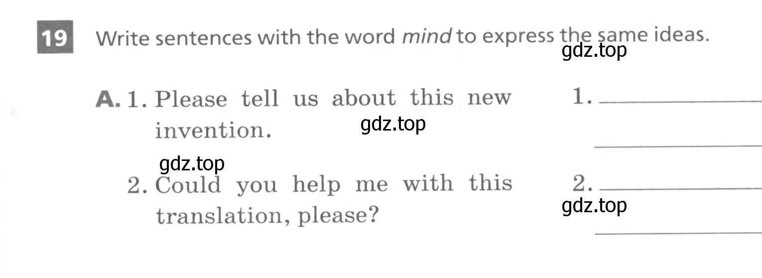 Условие номер 19 (страница 39) гдз по английскому языку 9 класс Афанасьева, Михеева, рабочая тетрадь