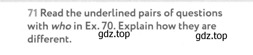 Условие номер 71 (страница 35) гдз по английскому языку 9 класс Биболетова, Бабушис, учебник