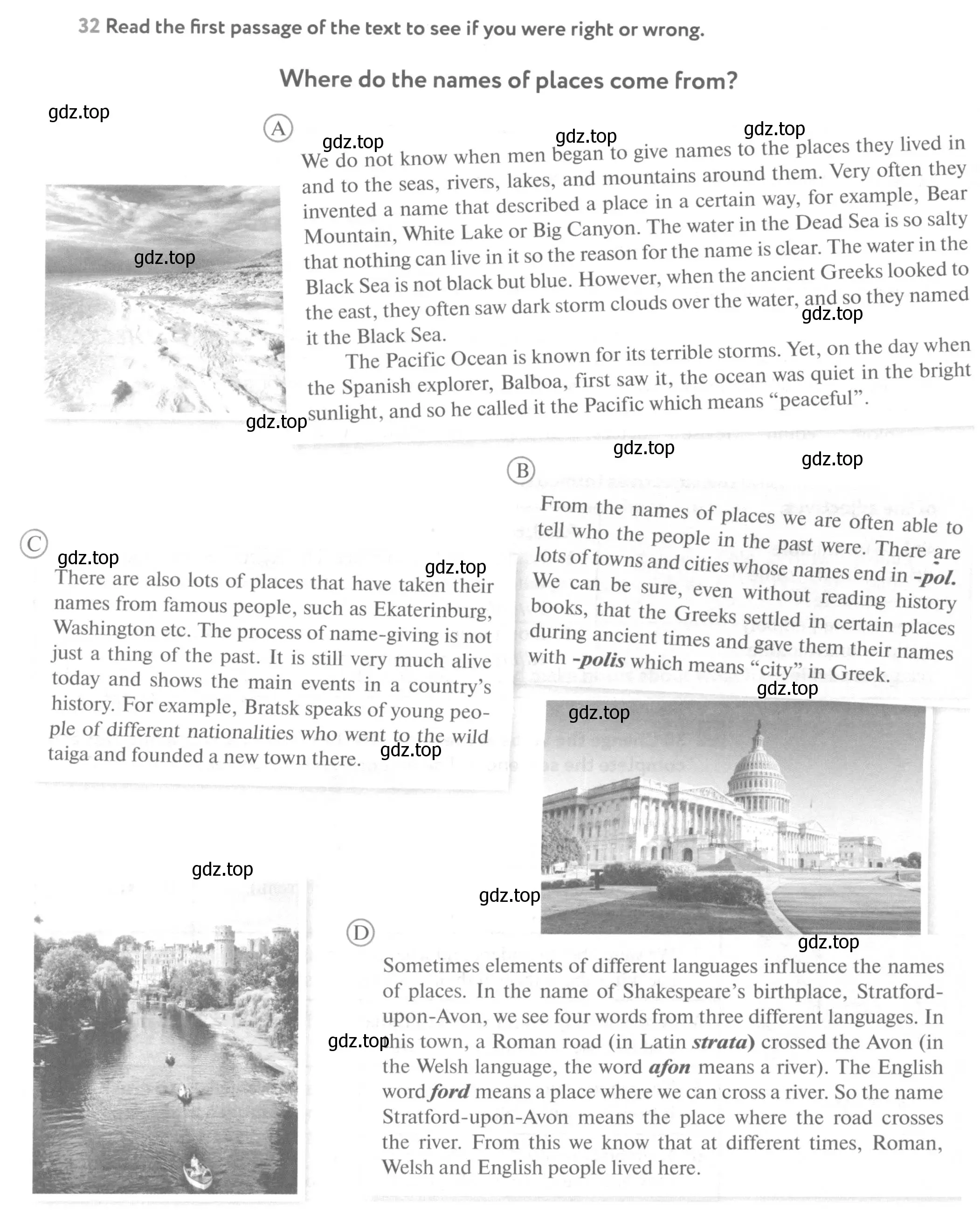 Условие номер 32 (страница 70) гдз по английскому языку 9 класс Биболетова, Бабушис, учебник