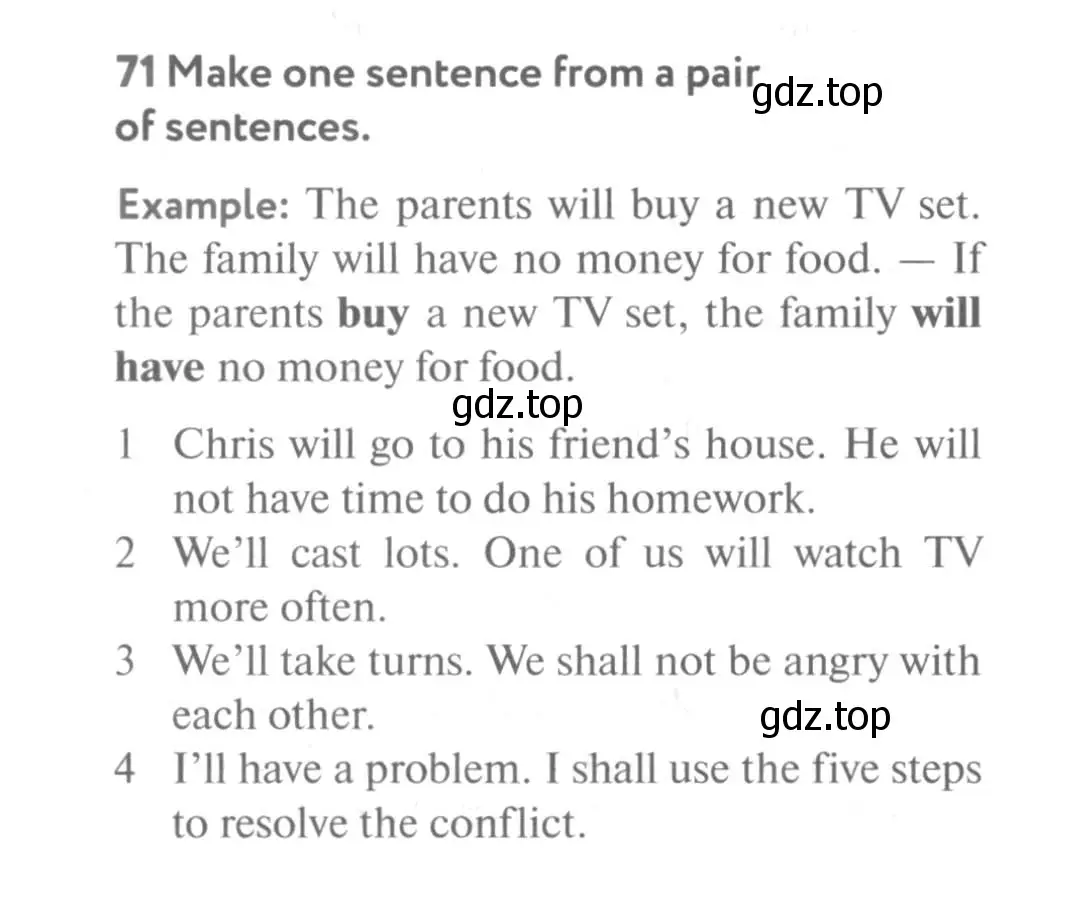 Условие номер 71 (страница 124) гдз по английскому языку 9 класс Биболетова, Бабушис, учебник
