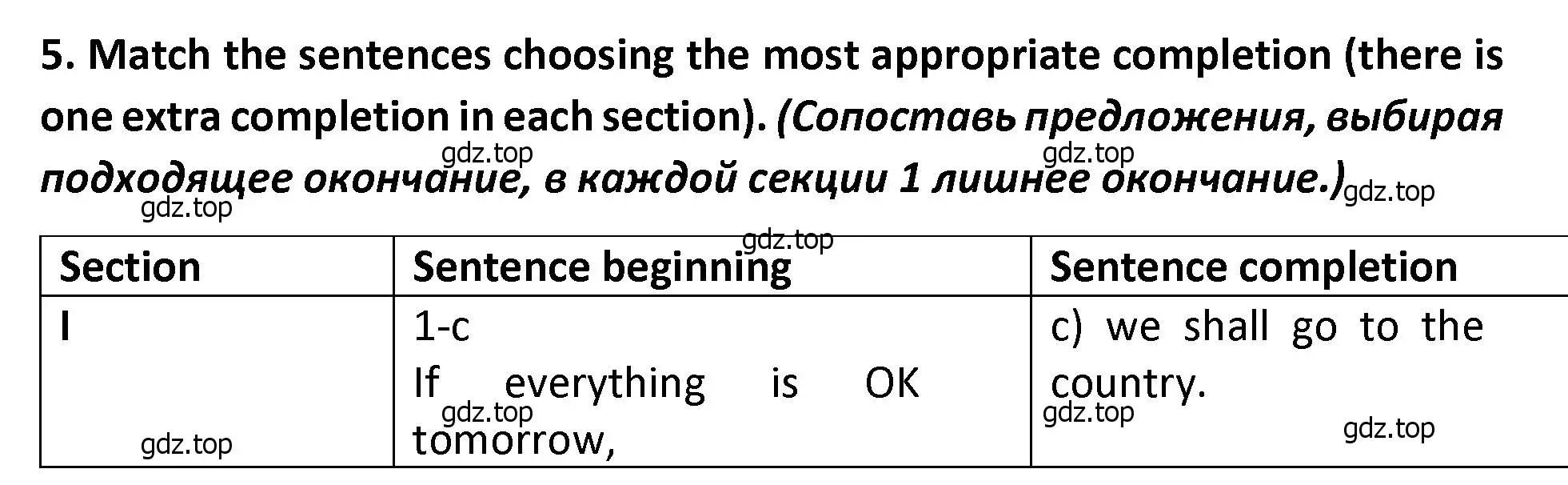 Решение номер 5 (страница 13) гдз по английскому языку 9 класс Иняшкин, Комиссаров, сборник грамматических упражнений