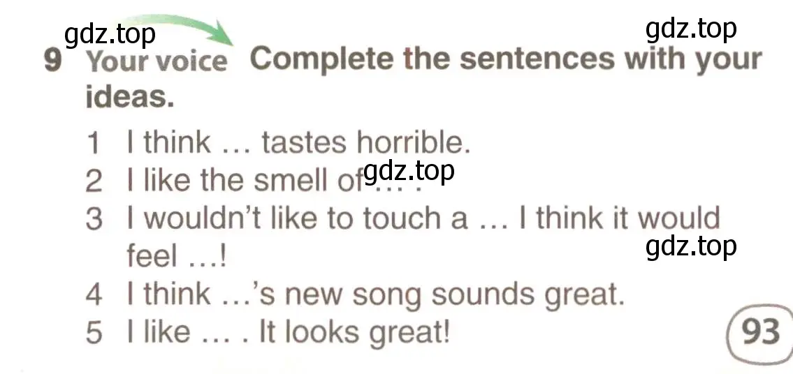 Условие номер 9 (страница 93) гдз по английскому языку 9 класс Комарова, Ларионова, учебник