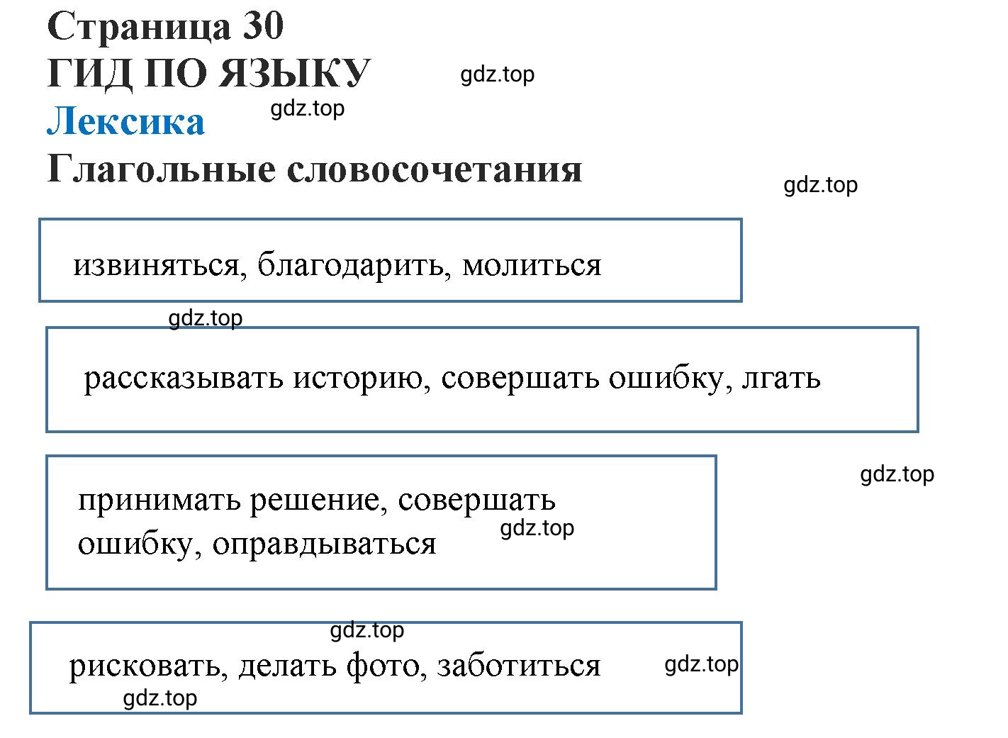 Решение 2.  Vocabulary (страница 30) гдз по английскому языку 9 класс Комарова, Ларионова, учебник