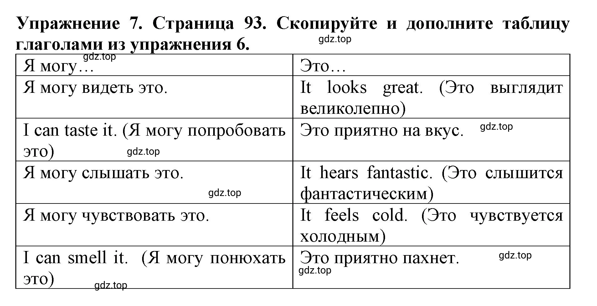 Решение 2. номер 7 (страница 93) гдз по английскому языку 9 класс Комарова, Ларионова, учебник