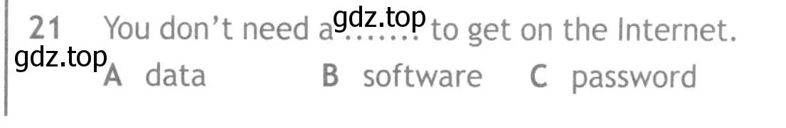 Условие номер 21 (страница 5) гдз по английскому языку 9 класс Ваулина, Дули, контрольные задания