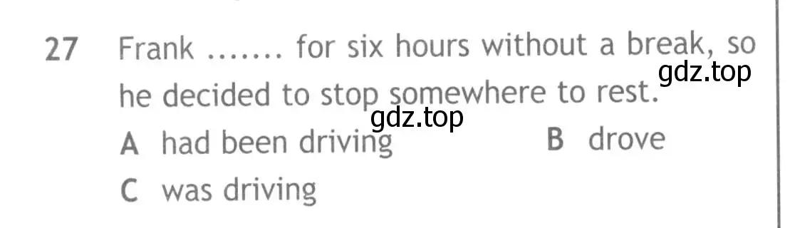 Условие номер 27 (страница 6) гдз по английскому языку 9 класс Ваулина, Дули, контрольные задания