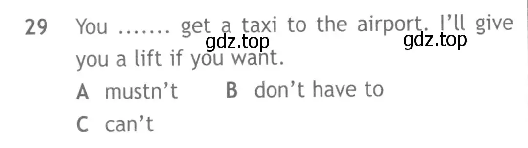 Условие номер 29 (страница 6) гдз по английскому языку 9 класс Ваулина, Дули, контрольные задания