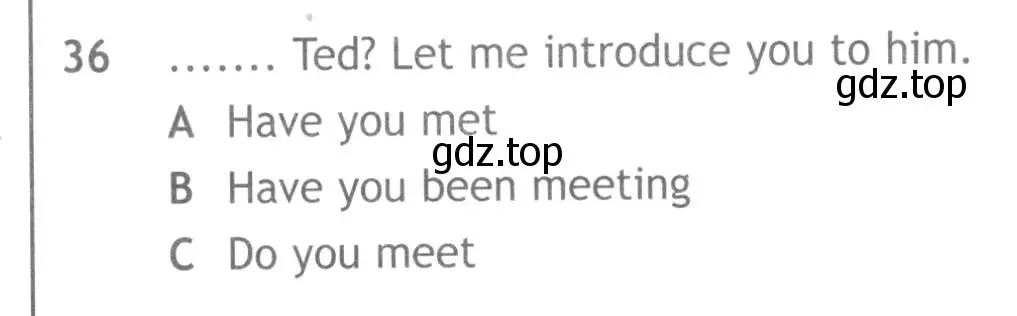 Условие номер 36 (страница 6) гдз по английскому языку 9 класс Ваулина, Дули, контрольные задания