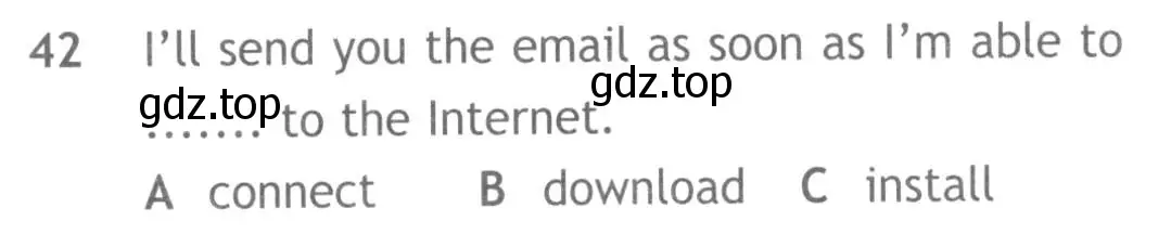 Условие номер 42 (страница 6) гдз по английскому языку 9 класс Ваулина, Дули, контрольные задания
