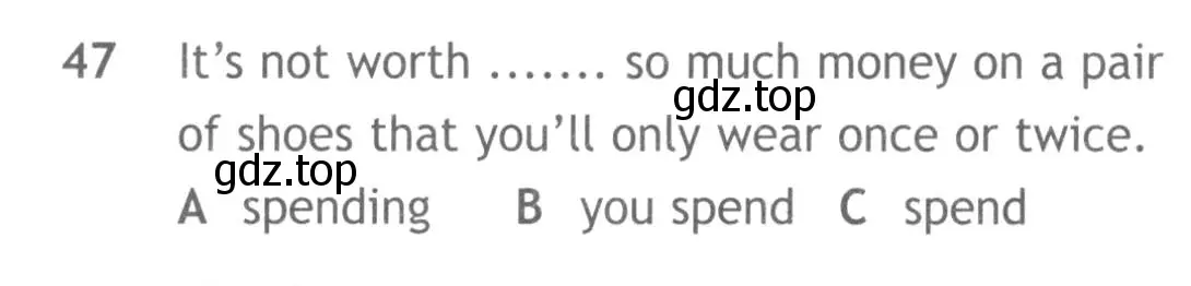 Условие номер 47 (страница 7) гдз по английскому языку 9 класс Ваулина, Дули, контрольные задания