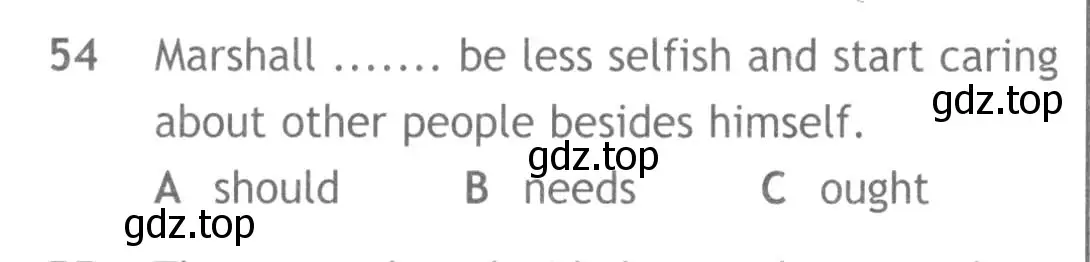 Условие номер 54 (страница 7) гдз по английскому языку 9 класс Ваулина, Дули, контрольные задания