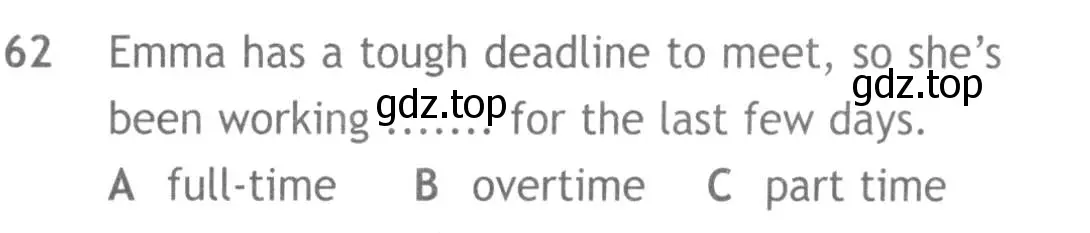 Условие номер 62 (страница 7) гдз по английскому языку 9 класс Ваулина, Дули, контрольные задания