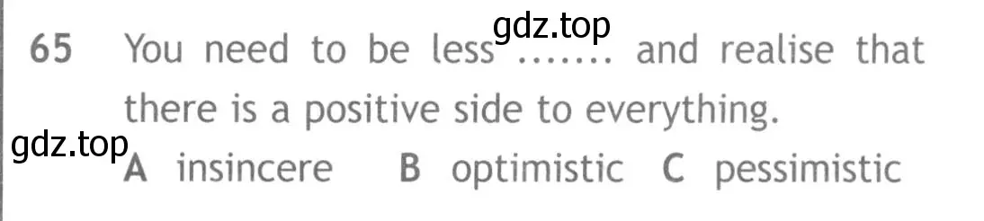 Условие номер 65 (страница 7) гдз по английскому языку 9 класс Ваулина, Дули, контрольные задания