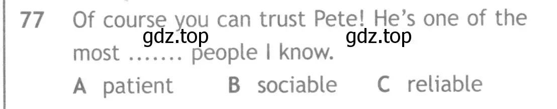 Условие номер 77 (страница 8) гдз по английскому языку 9 класс Ваулина, Дули, контрольные задания