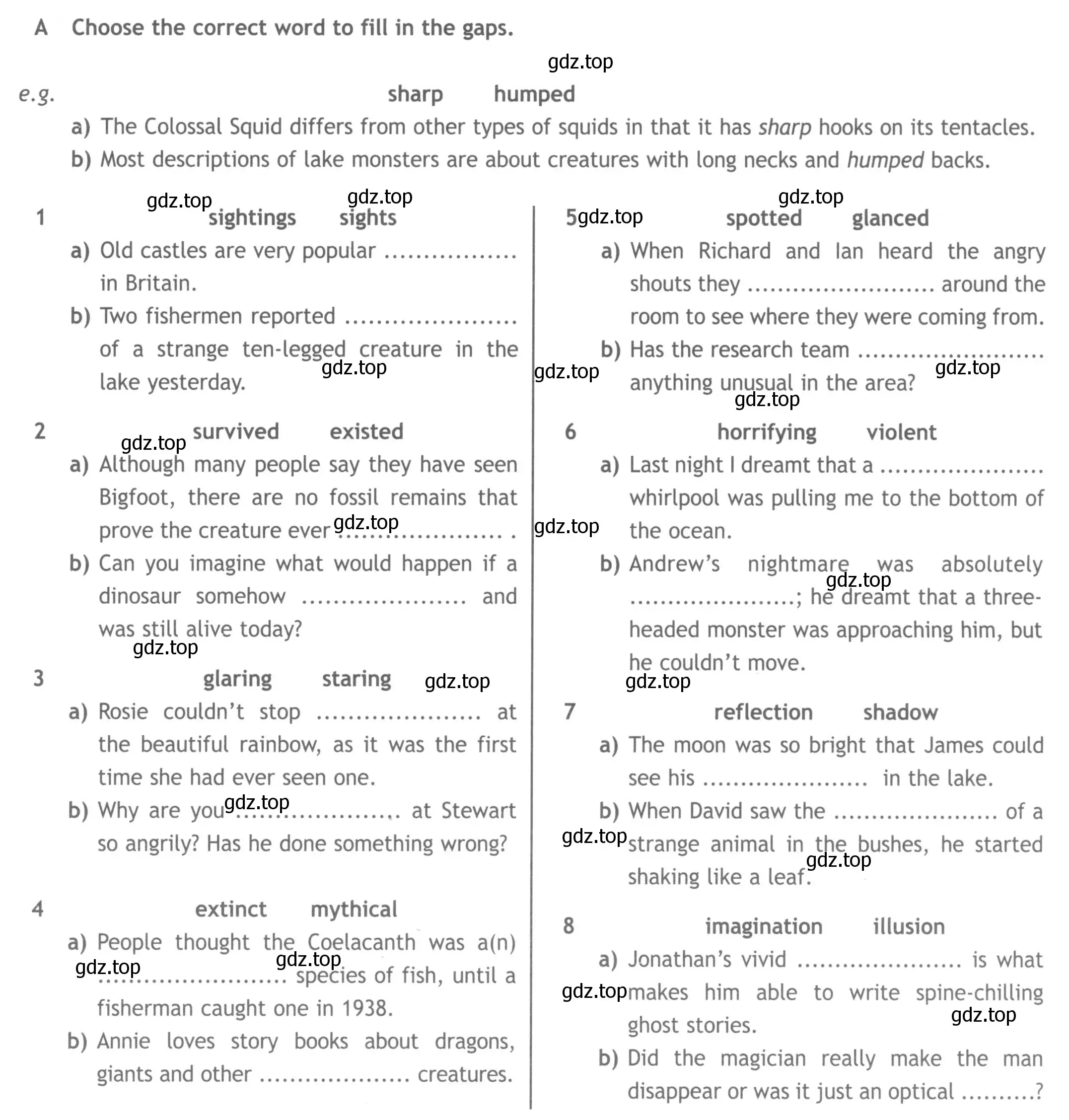 Условие  A (страница 17) гдз по английскому языку 9 класс Ваулина, Дули, контрольные задания