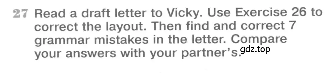 Условие номер 27 (страница 10) гдз по английскому языку 9 класс Вербицкая, Уайт, рабочая тетрадь