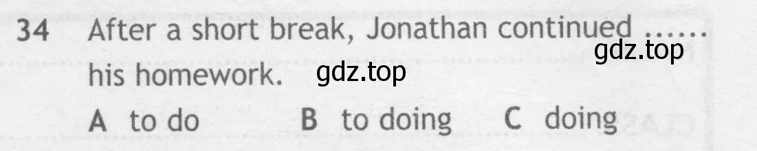 Условие номер 34 (страница 6) гдз по английскому языку 10 класс Афанасьева, Дули, контрольные задания