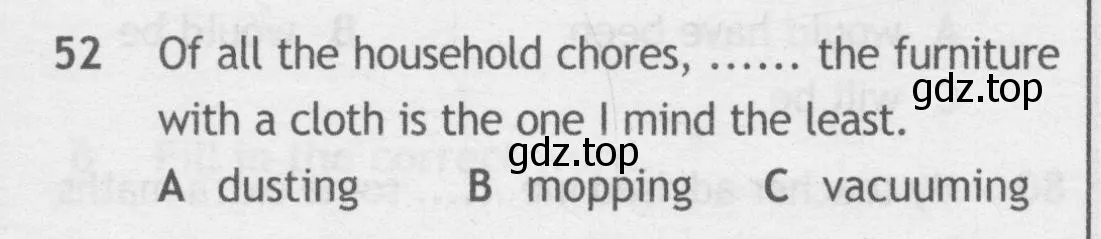 Условие номер 52 (страница 7) гдз по английскому языку 10 класс Афанасьева, Дули, контрольные задания