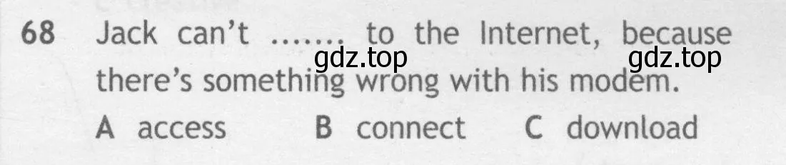 Условие номер 68 (страница 7) гдз по английскому языку 10 класс Афанасьева, Дули, контрольные задания