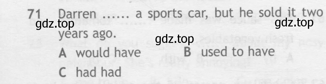 Условие номер 71 (страница 8) гдз по английскому языку 10 класс Афанасьева, Дули, контрольные задания