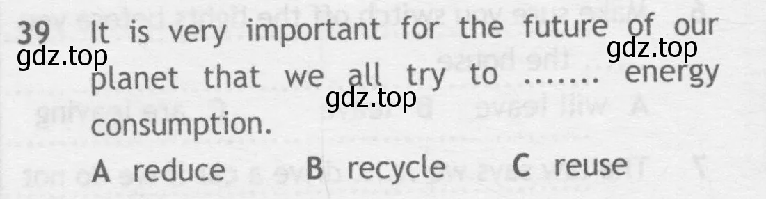 Условие номер 39 (страница 32) гдз по английскому языку 10 класс Афанасьева, Дули, контрольные задания