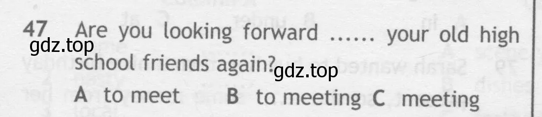Условие номер 47 (страница 33) гдз по английскому языку 10 класс Афанасьева, Дули, контрольные задания