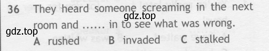 Условие номер 36 (страница 56) гдз по английскому языку 10 класс Афанасьева, Дули, контрольные задания