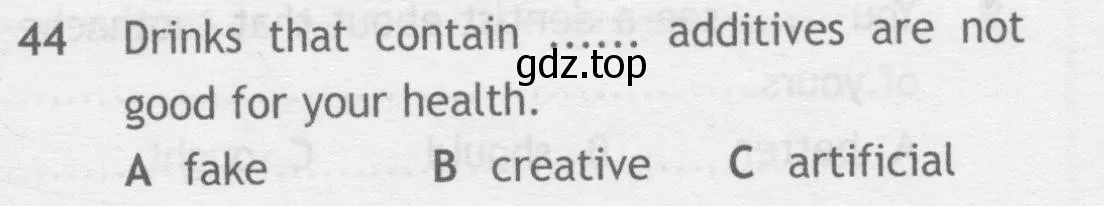 Условие номер 44 (страница 56) гдз по английскому языку 10 класс Афанасьева, Дули, контрольные задания