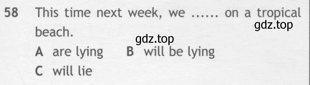 Условие номер 58 (страница 57) гдз по английскому языку 10 класс Афанасьева, Дули, контрольные задания