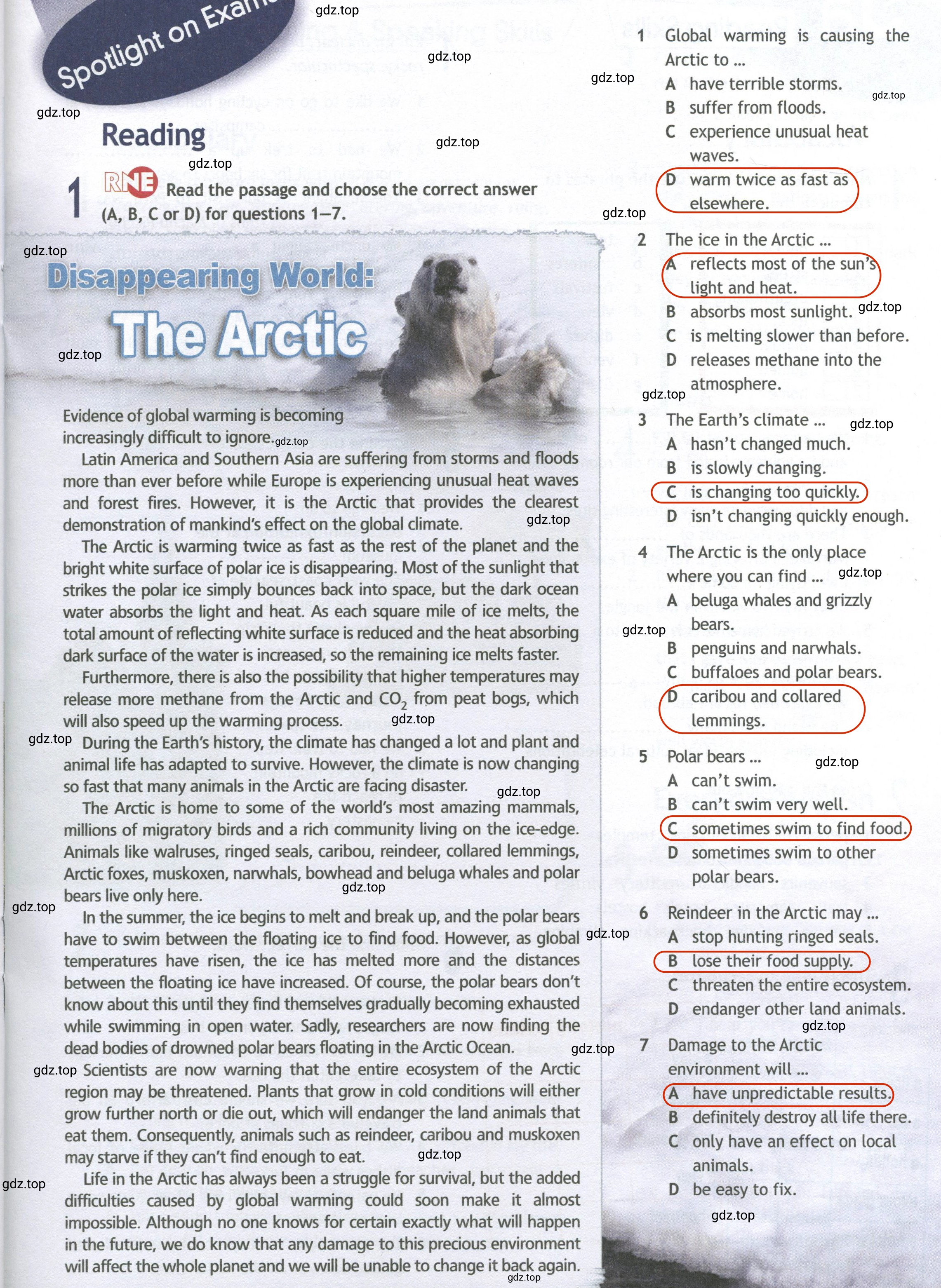 Решение 3. номер 1 (страница 35) гдз по английскому языку 10 класс Афанасьева, Дули, рабочая тетрадь