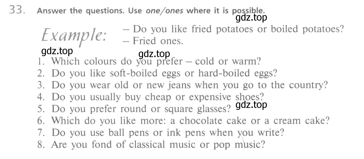 Условие номер 33 (страница 31) гдз по английскому языку 10 класс Афанасьева, Михеева, учебник
