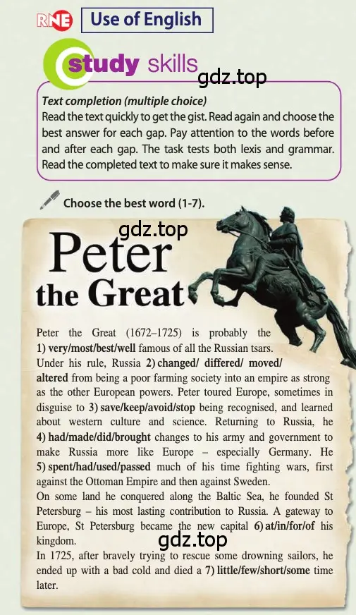 Условие  Use of English (страница 25) гдз по английскому языку 10 класс Афанасьева, Дули, учебник