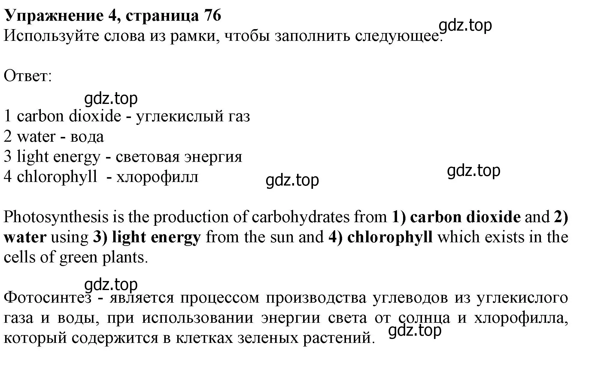 Решение номер 4 (страница 76) гдз по английскому языку 10 класс Афанасьева, Дули, учебник