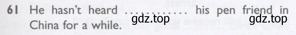 Условие номер 61 (страница 97) гдз по английскому языку 10 класс Баранова, Дули, рабочая тетрадь