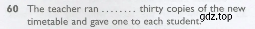 Условие номер 60 (страница 100) гдз по английскому языку 10 класс Баранова, Дули, рабочая тетрадь