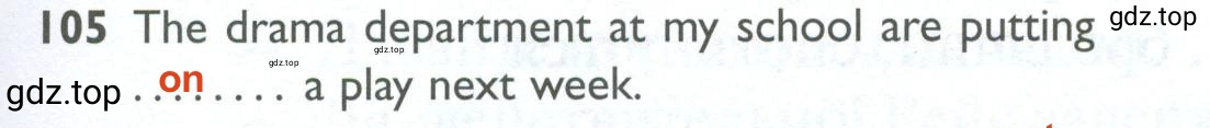 Решение 2. номер 105 (страница 101) гдз по английскому языку 10 класс Баранова, Дули, рабочая тетрадь