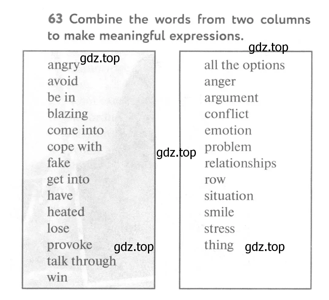 Условие номер 63 (страница 69) гдз по английскому языку 10 класс Биболетова, Бабушис, учебник